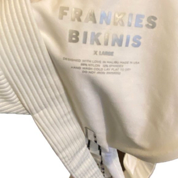 Frankie's Bikinis Grace Ribbed Bikini Bottom nwt - Picture 5 of 6